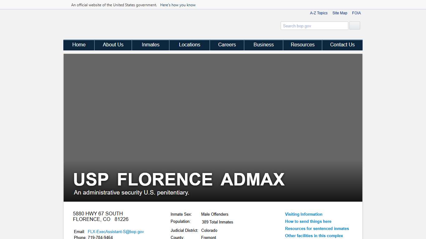 USP Florence ADMAX